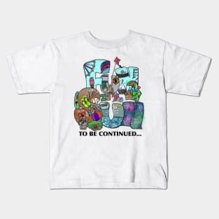 Fun in the sun - to be continued... Kids T-Shirt